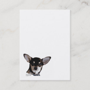 Chihuahua Face Business Card