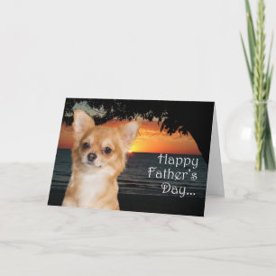 Chihuahua Father's Day Card
