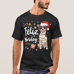 Chihuahua Feliz Navidog Christmas T-Shirt