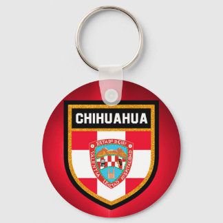 Chihuahua Flag Keychain