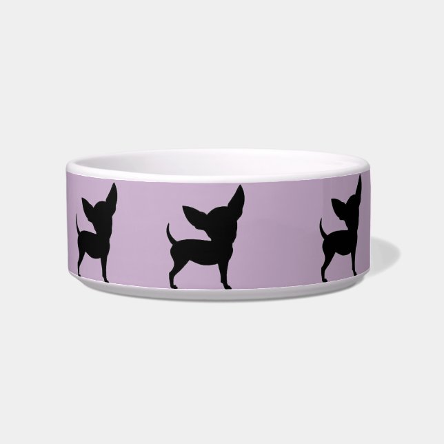 Chihuahua Food Dish Chihuahua Lover Chi Bowl (Right)