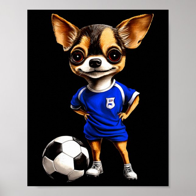 Chihuahua Footbyll  Poster (Front)
