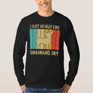 Chihuahua For Men Women Pet Owner Dog Chiwawa T-Shirt