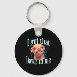 Chihuahua Funny Meme Keychain