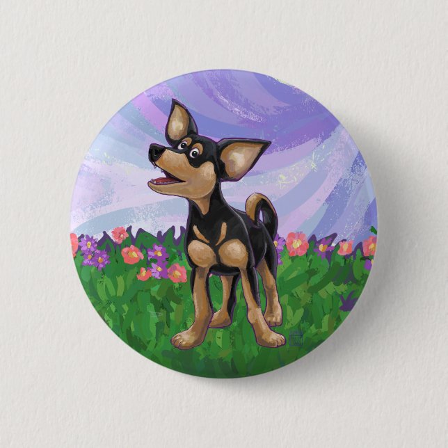 Chihuahua Gifts & Accessories 2 Inch Round Button (Front)