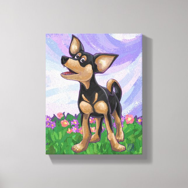 Chihuahua Gifts & Accessories Canvas Print (Front)