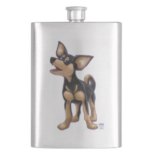Chihuahua Gifts & Accessories Hip Flask