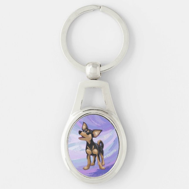 Chihuahua Gifts & Accessories Keychain (Front)