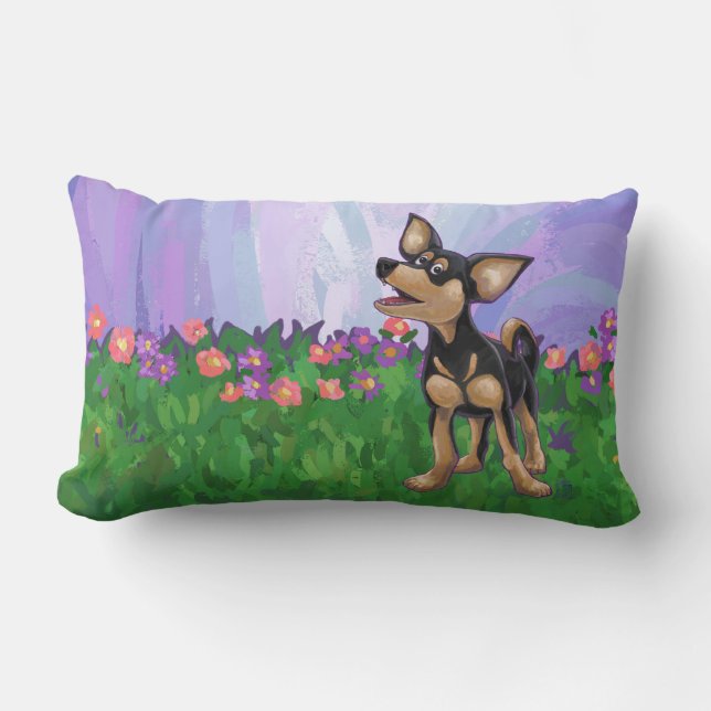 Chihuahua Gifts & Accessories Lumbar Pillow (Front)