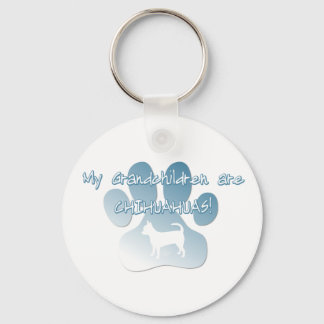 Chihuahua Grandchildren Keychain