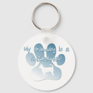 Chihuahua Granddog Keychain