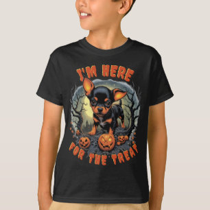 Chihuahua Halloween Kids Tee: Spooktacular Fun T-Shirt