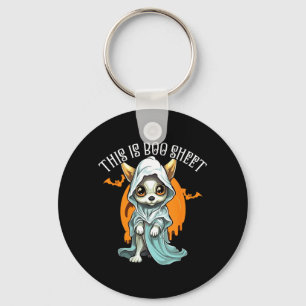 Chihuahua Halloween Puppy Trick Or Treat Spooky Keychain