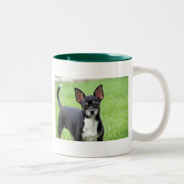 Chihuahua Isabella -13 Two-Tone Coffee Mug (Right)