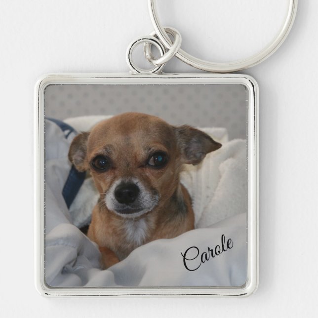 Chihuahua Keychain (Front)