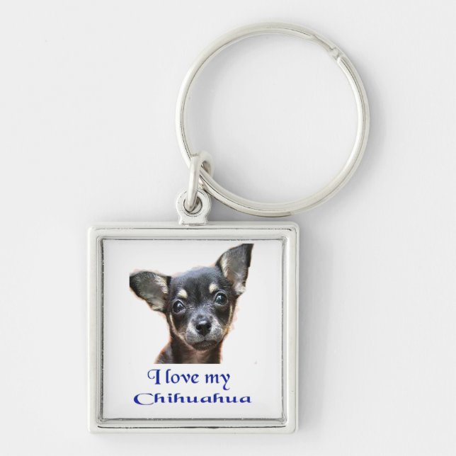 Chihuahua Keychain (Front)