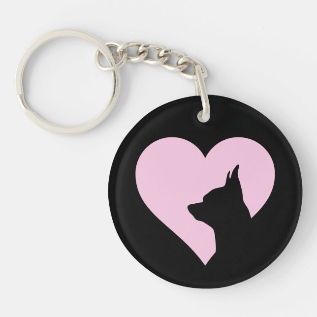 Chihuahua       keychain (Front)