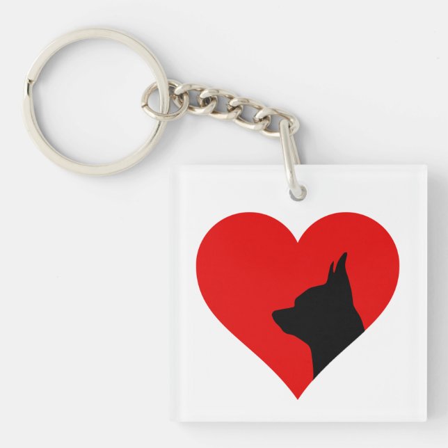 Chihuahua      keychain (Front)