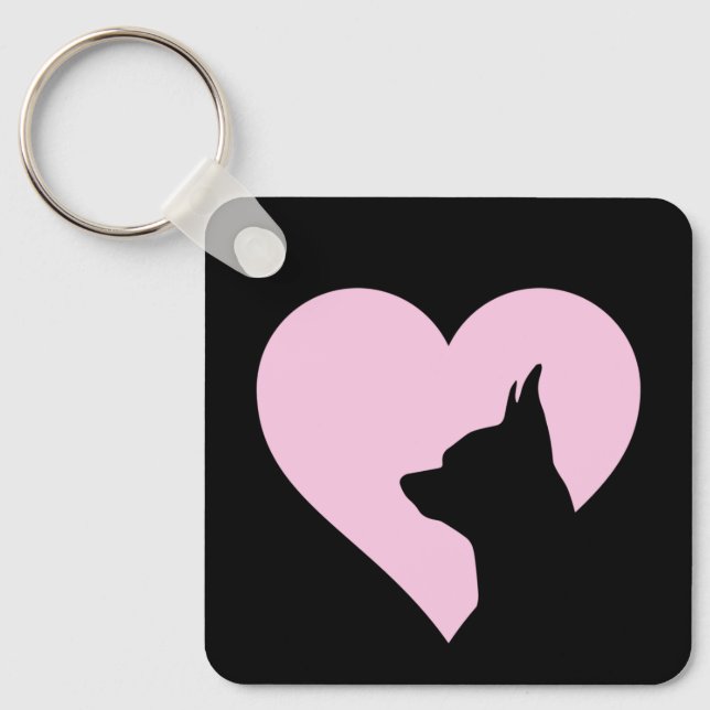 Chihuahua      keychain (Front)