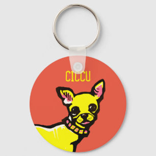Chihuahua Keychain