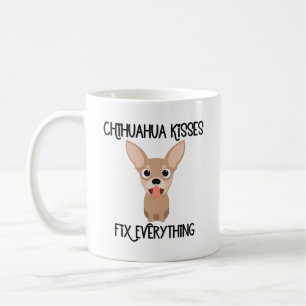 Chihuahua Kisses Fix Everything Coffee Mug