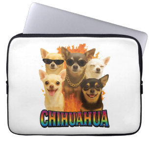 Chihuahua laptop sleeve