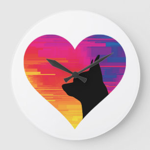 Chihuahua large clock