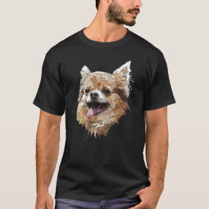 Chihuahua Long Hair Chihuahua Long Haired Chiwawa T-Shirt