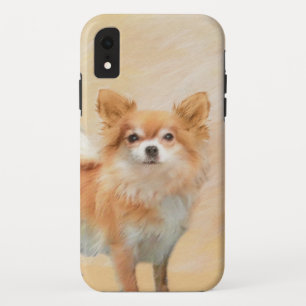 Chihuahua Long-Haired Dog Painting Original Art iPhone XR Case