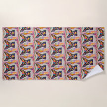 Chihuahua Love Beach Towel