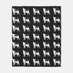 Chihuahua Love Fleece Blanket