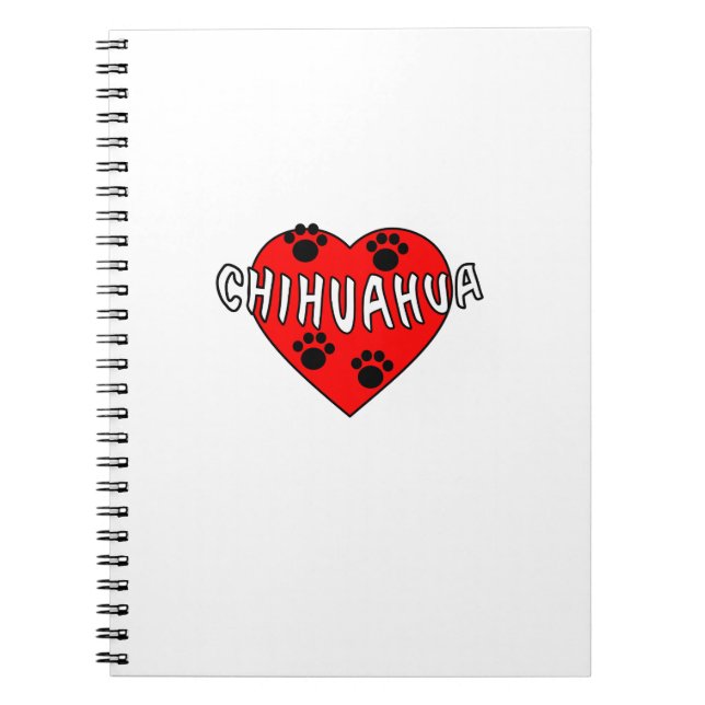 Chihuahua Love Notebook (Front)