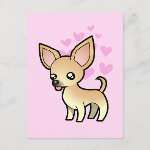 Chihuahua Love (smooth coat) Postcard
