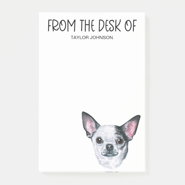 Chihuahua Lover Post-it Notes (Front)