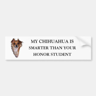 Chihuahua Lovers Bumper Sticker