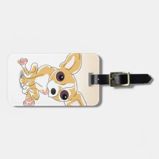 Chihuahua luggage Tag