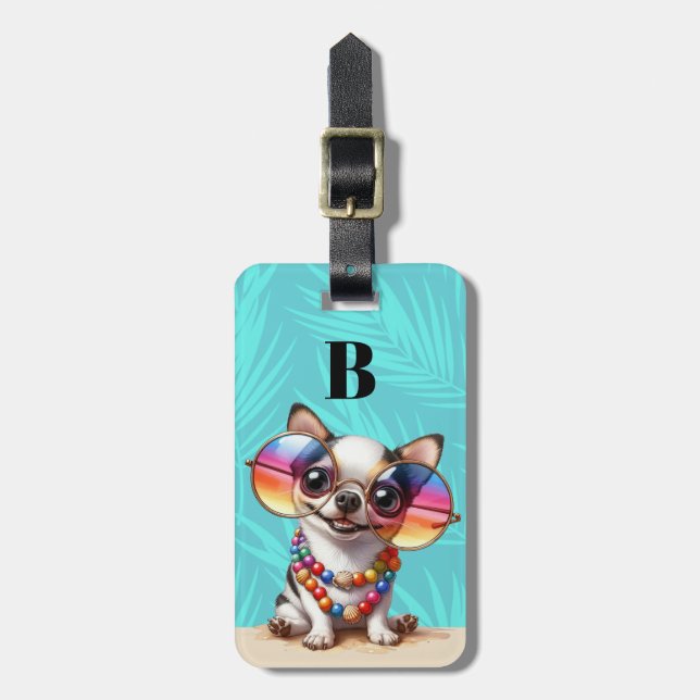 Chihuahua Luggage Tags (Front Vertical)