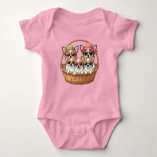 Chihuahua lustige Welpen Baby Bodysuit