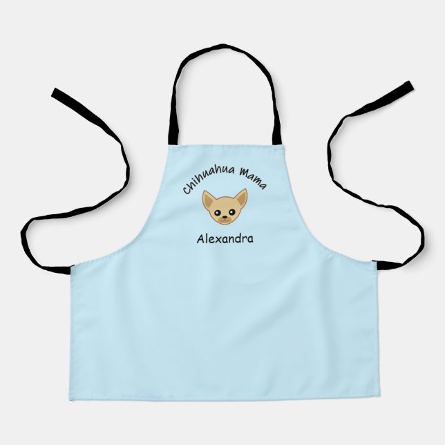 Chihuahua mama apron (Front)