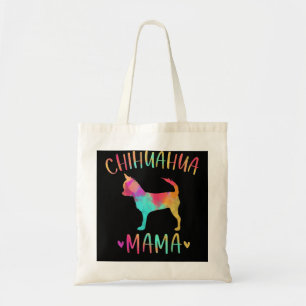 Chihuahua Mama Colourful Chi-Chi Gifts Dog Mom Tote Bag