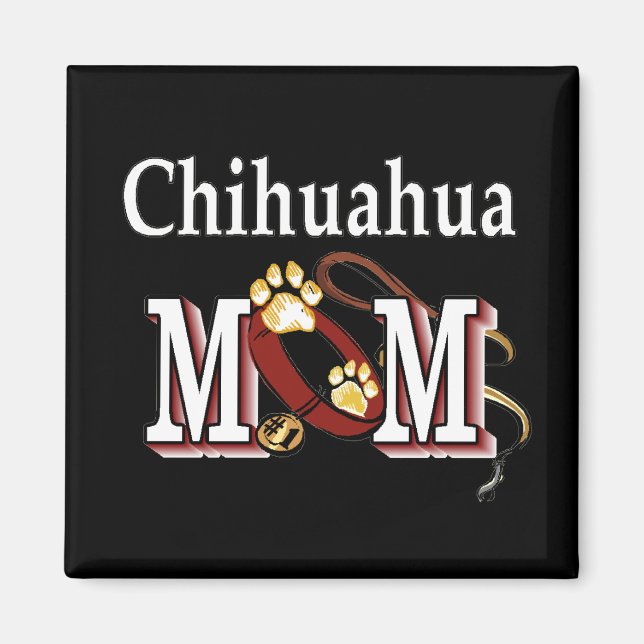 chihuahua maman Magnet (Devant)