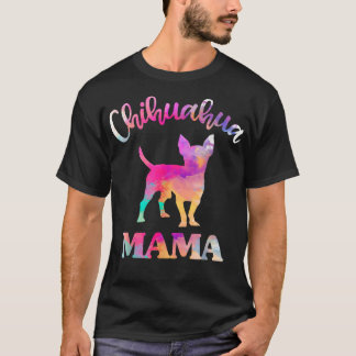 Chihuahua MamaWomen, Mothers Day Dog Mom T-Shirt