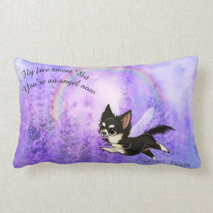 Chihuahua Memorial Rainbow Bridge Pillow