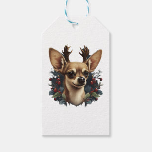Chihuahua  Merry Christmas  X-Mas Tree  Cute  Gift Tags