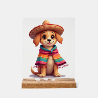 Chihuahua  Mexico  Cinco de Mayo  Funny Dog  (1) Acrylic Sign