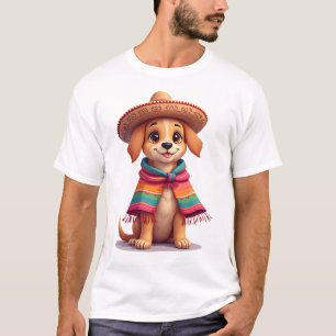 Chihuahua  Mexico  Cinco de Mayo  Funny Dog  (1) T-Shirt