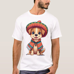 Chihuahua  Mexico  Cinco de Mayo  Funny Dog  (3) T-Shirt