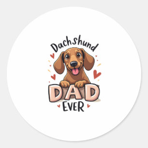 Chihuahua Mexico Cinco de Mayo Funny Dog  Classic Round Sticker