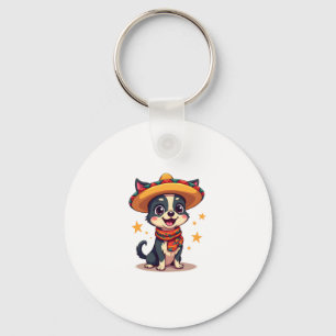 Chihuahua  Mexico  Cinco de Mayo  Funny Dog  Copy Keychain