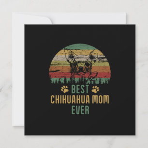Chihuahua mom card